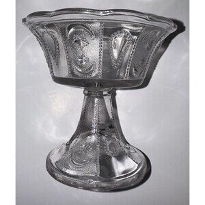 EAPG Nat’l Glass (Beatty-Brady Works) Orient Jelly Compote Moon Stars